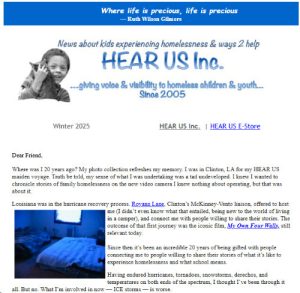 Newsletter cover