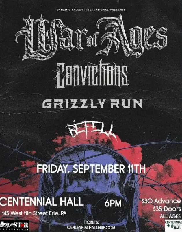 Warof ages flyer